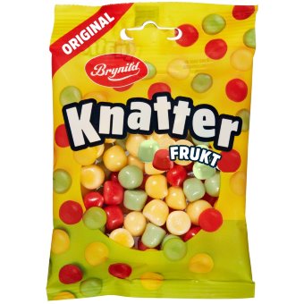 Фруктовая смесь сладостей Brynild Knatter 80 гр