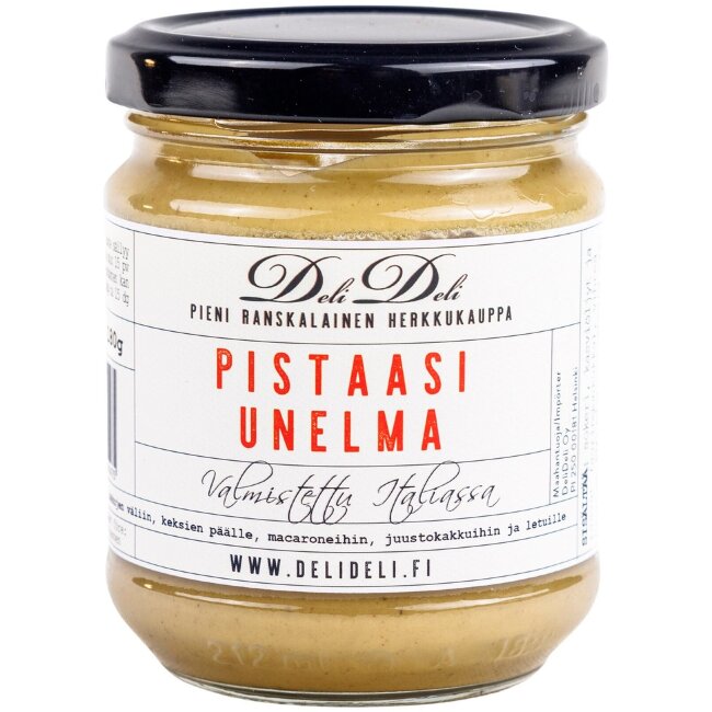 Паста DeliDeli с фисташками 180 гр Паста DeliDeli с фисташками 180 гр