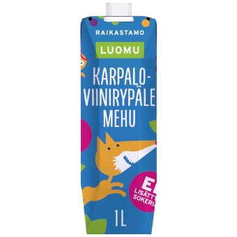 Органический напиток Raikastamo Iso Karpalo-Rypäle 1 л