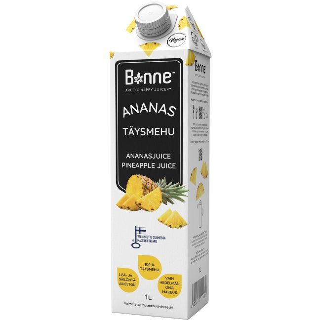 Ананасовый сок 100% Premium Bonne 1 л