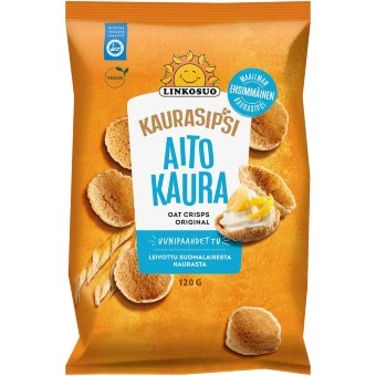 Овсяные чипсы Linkosuo 120 гр Овсяные чипсы Linkosuo 120 гр