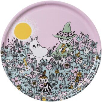 Поднос Moomin Arabia 35 см сердечные друзья