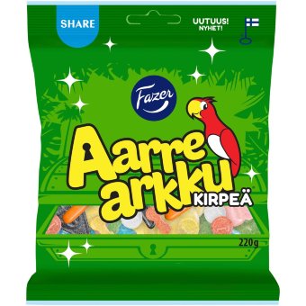 Конфеты с кислинкой Fazer Aarrearkku 220 гр