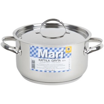 Кастрюля Opa Mari Steel из нержавеющей стали 2,0 л