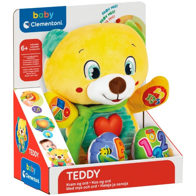 Игрушка Clementoni Puhuva Lele Teddy-медвежонок