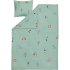 Комплект детского постельного белья Ciraf Sirkus 85x125 см, зеленый