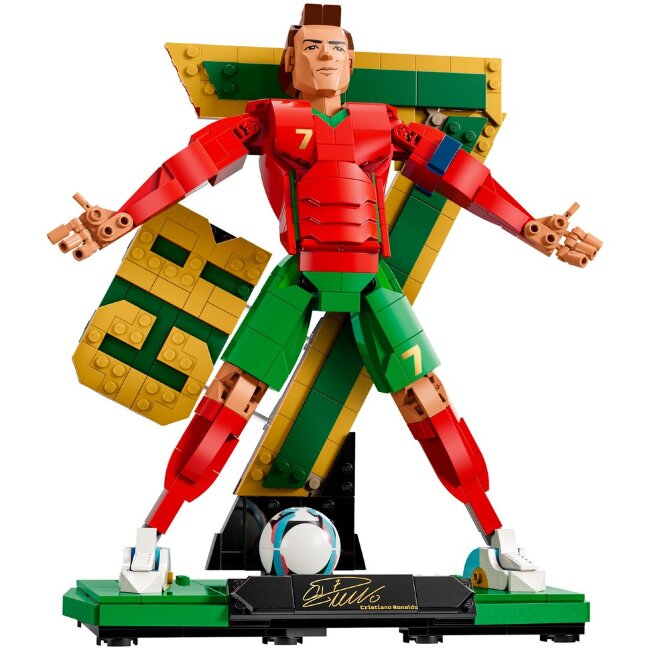 Конструктор LEGO® Editions Football 43016 Cristiano Ronaldo – футбольная легенда