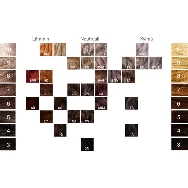 Краска для волос Vivahde Hair 8 AG пепельно-золотистый 60 мл