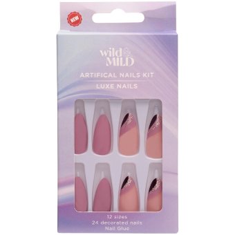 Набор накладных ногтей WM082 Moon Queen Wild&Mild N24 Набор накладных ногтей WM082 Moon Queen Wild&Mild N24