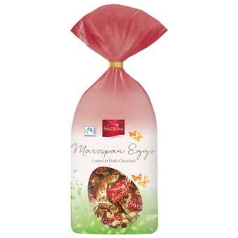 Марципановые конфеты Favorina Marzipan Eggs в темном шоколаде 200 гр