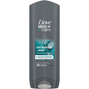 Гель для душа Dove Men+Care с эвкалиптом и мятой 250 мл Гель для душа Dove Men+Care с эвкалиптом и мятой 250 мл