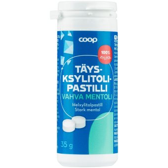 Пастилки с ментолом на ксилите Coop 35 гр