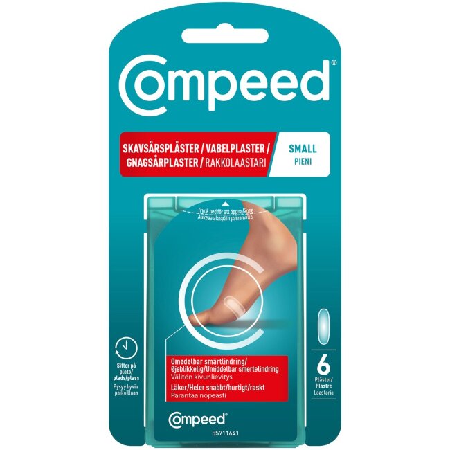 Пластырь Compeed для мозолей маленький 6 шт
