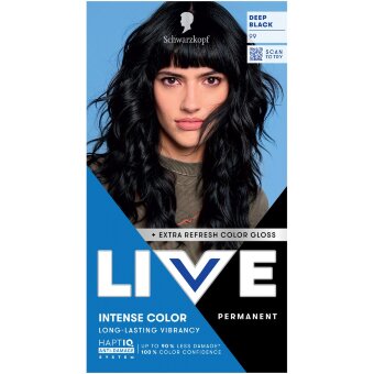 Краска для волос Schwarzkopf LIVE 99 глубокий черный