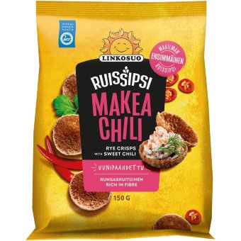 Ржаные чипсы (сладкий чили) Linkosuo 150 гр Ржаные чипсы (сладкий чили) Linkosuo 150 гр