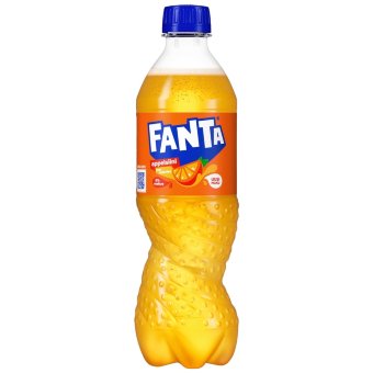 Газированный напиток Fanta апельсин в пластиковой бутылке 0,5 л