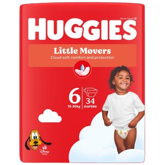 Подгузники на липучках Huggies размер 6 34 шт Подгузники на липучках Huggies размер 6 34 шт