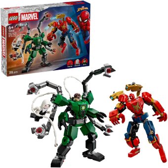 Конструктор LEGO® Super Heroes Marvel 76338 битва роботов: Spider-Man против Доктора Осьминога