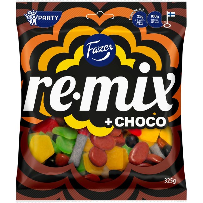 Ассорти конфет Fazer Remix choco 325 гр