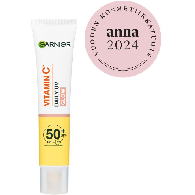 Увлажняющий солнцезащитный крем с витамином C* Garnier Sheer Glow SPF50 для пигментированной кожи 40 мл