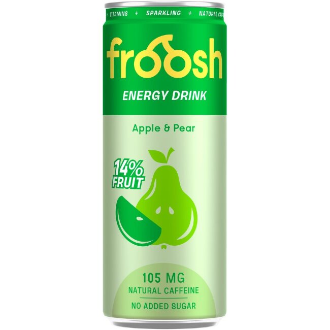 Энергетический напиток Froosh яблоко и груша 330 мл