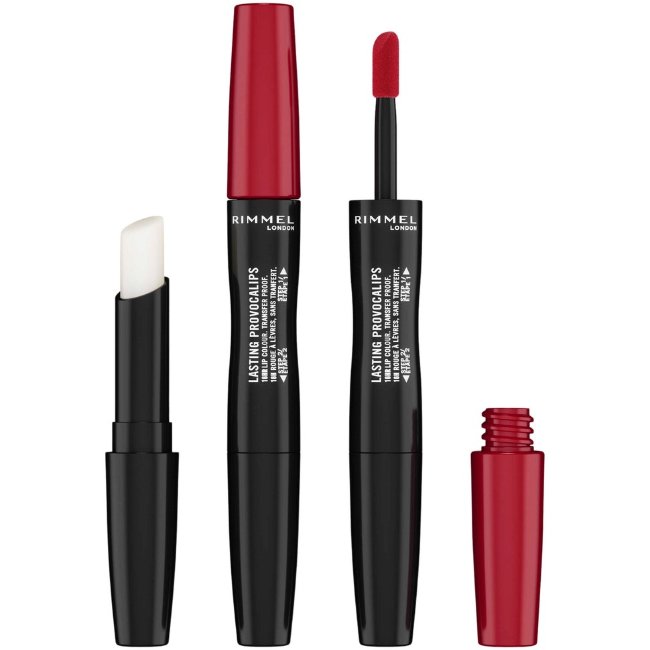 Жидкая губная помада Rimmel Lasting Provocalips 7 мл 740 Caught Red Lipped