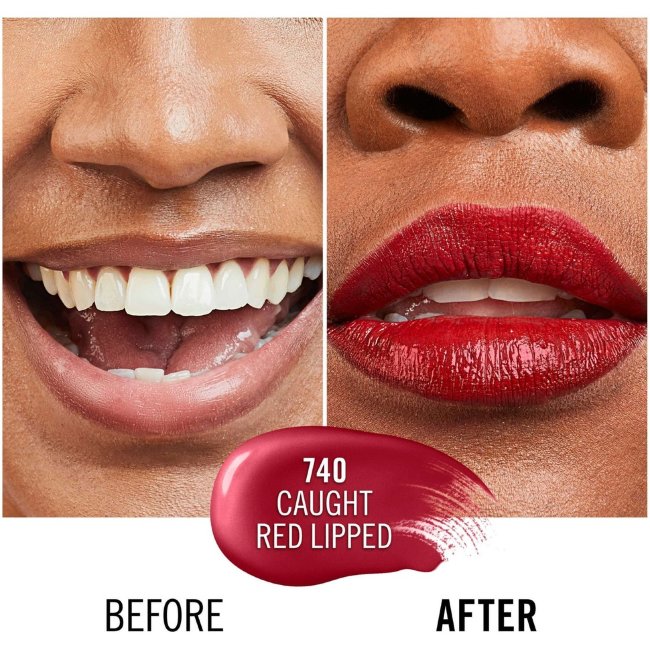 Жидкая губная помада Rimmel Lasting Provocalips 7 мл 740 Caught Red Lipped
