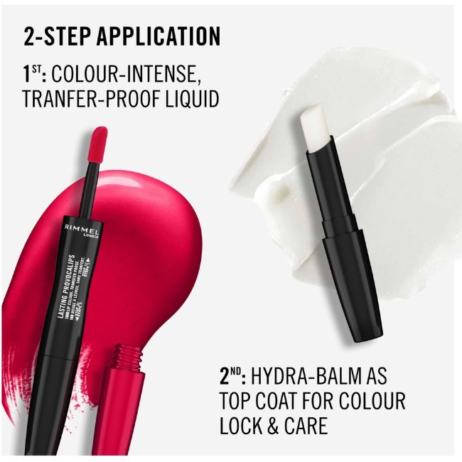 Жидкая губная помада Rimmel Lasting Provocalips 7 мл 740 Caught Red Lipped