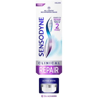 Отбеливающая зубная паста Sensodyne Clinical Repair Active White 75 мл