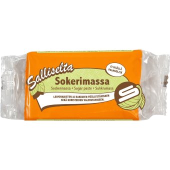 Сахарная помадка Salliselta ( оранжевая ) 250 гр Сахарная помадка Salliselta ( оранжевая ) 250 гр