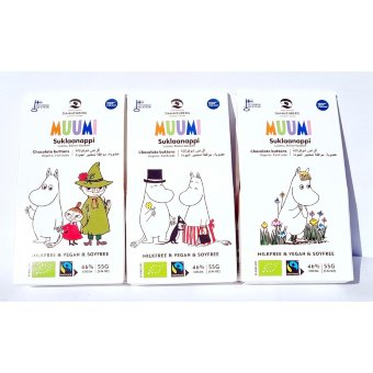 Шоколадный батончик Dammenberg Muumi органический, шоколадная долька fair trade 55 гр Шоколадный батончик Dammenberg Muumi органический, шоколадная долька fair trade 55 гр