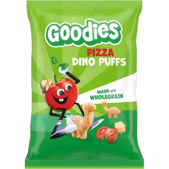 Злаковые шарики Goodies Dino Puffs Pizza 30 гр