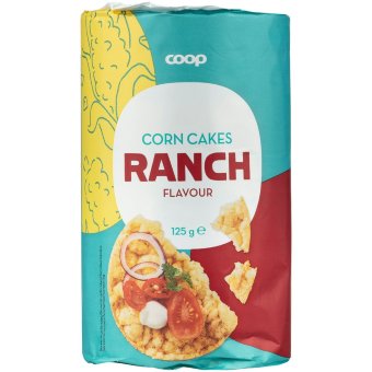 Кукурузные галеты Ranch Coop 125 гр Кукурузные галеты Ranch Coop 125 гр