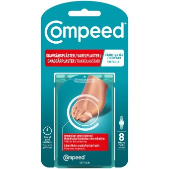 Пластырь Compeed для мозолей на пальцах стопы 8 шт