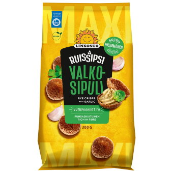 Чесночные ржаные чипсы Linkosuo 300 гр Чесночные ржаные чипсы Linkosuo 300 гр