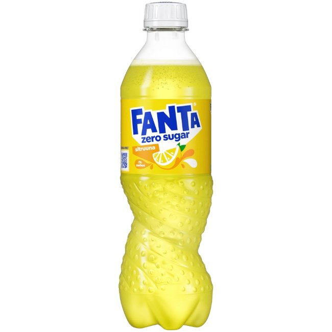 Безалкогольный напиток Fanta Sitruuna Zero в пластиковом бутылке 0.5 л