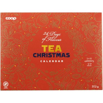 Чайный адвент-календарь Coop 37,2 гр