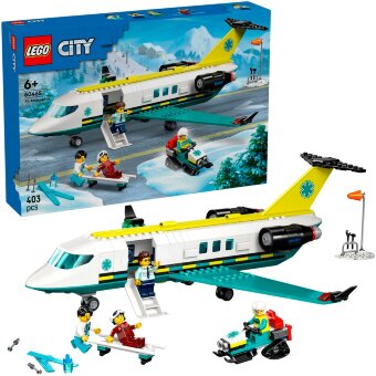 Игрушечный самолет скорой помощи LEGO® City Big Vehicles 60465