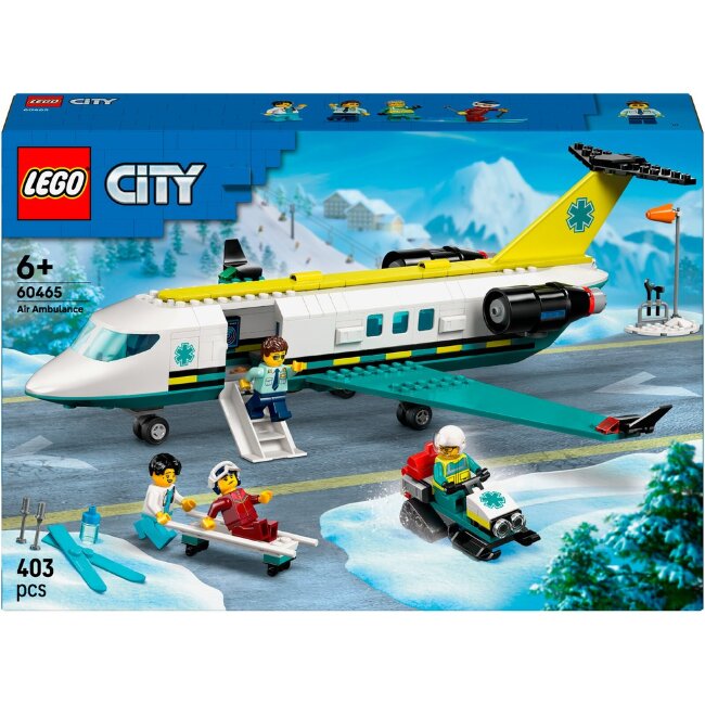 Игрушечный самолет скорой помощи LEGO® City Big Vehicles 60465