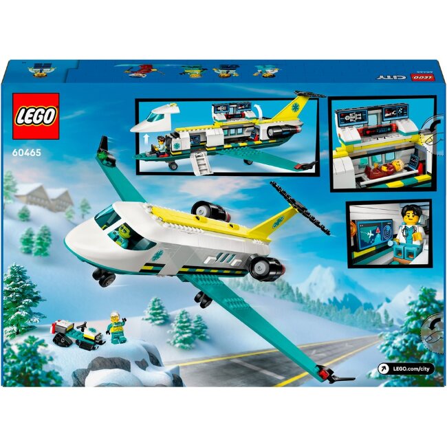 Игрушечный самолет скорой помощи LEGO® City Big Vehicles 60465