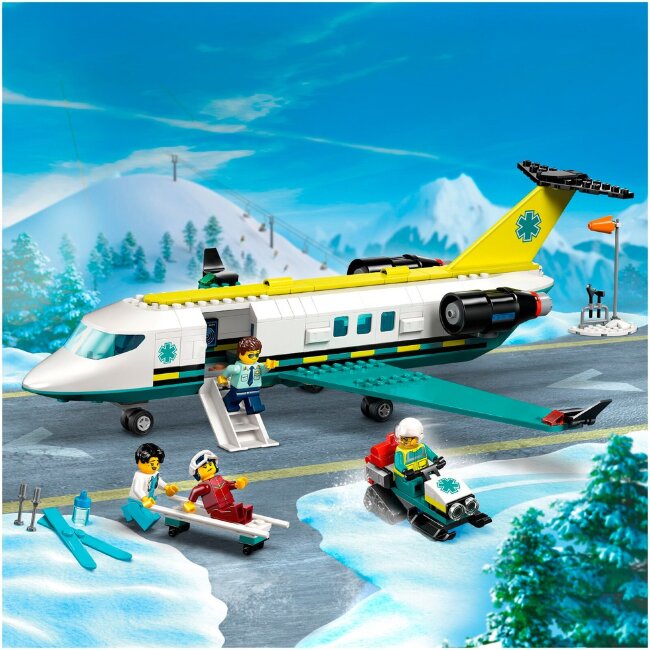 Игрушечный самолет скорой помощи LEGO® City Big Vehicles 60465