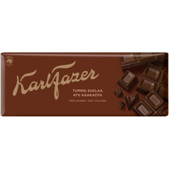 Шоколад Fazer (горький 47%) 200 гр