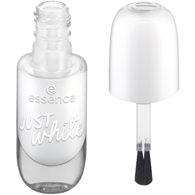 Гель-лак для ногтей essence gel nail colour 33 JUST white 8 мл Гель-лак для ногтей essence gel nail colour 33 JUST white 8 мл