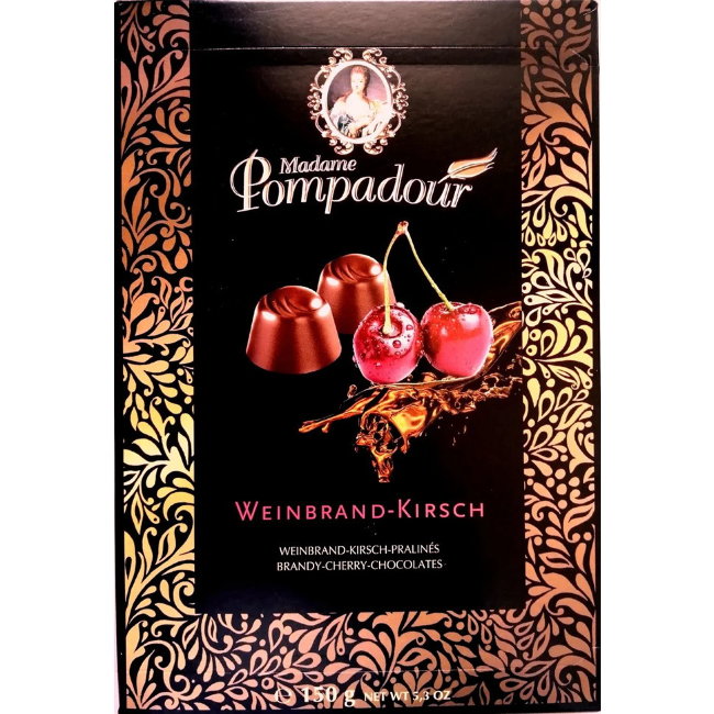 Конфеты Madame Pompadour ликер и вишня 150 гр Конфеты Madame Pompadour ликер и вишня 150 гр