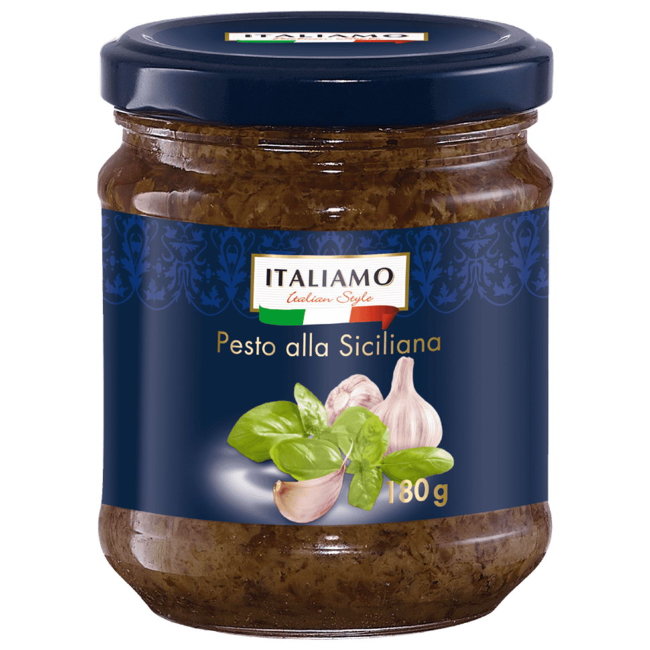 Сицилийский песто ITALIAMO Pesto alla Siciliana 180/400 гр Сицилийский песто ITALIAMO Pesto alla Siciliana 180/400 гр