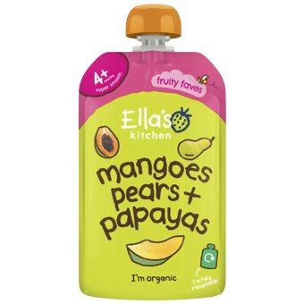 Ellas Kitchen (манго,груша,папайя) с 4 мес 120 гр
