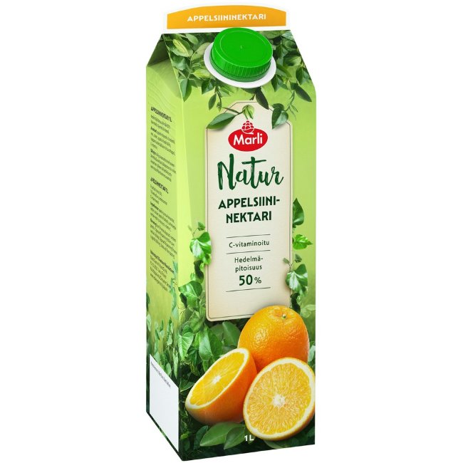 Нектар Marli Natur апельсиновый 1 л