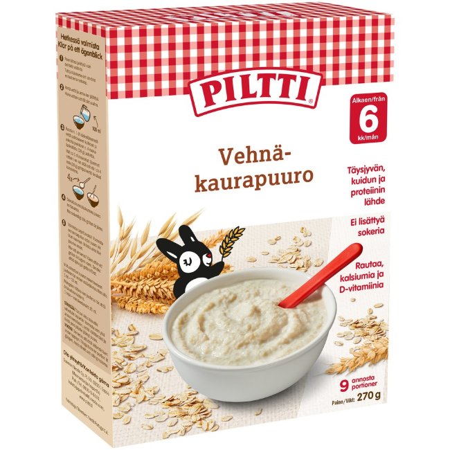 Piltti Каша пшеница-ржаная, с 5 мес., 270 гр