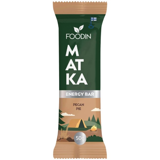 Энергетический батончик Foodin MATKA, вкус Пирога с пеканом, 50 гр Энергетический батончик Foodin MATKA, вкус Пирога с пеканом, 50 гр