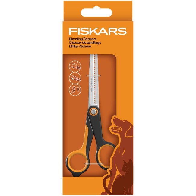 Ножницы для выравнивания шерсти Fiskars